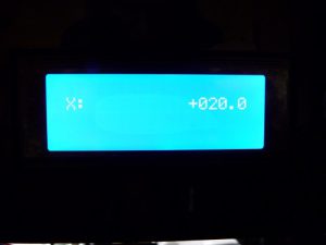 Best Way to Calibrate a 3d Printer : x-axis 20mm