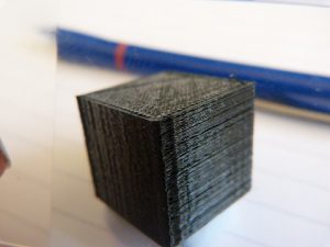 what is 3d printing technology: cube layers
