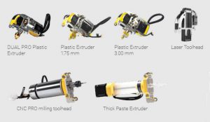 zmorph 3d printer print heads