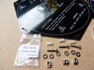 heated bed parts