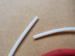 Bowden tube on a 3d printer: ptfe tubing