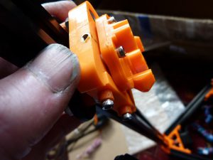 side carriage belt holders
