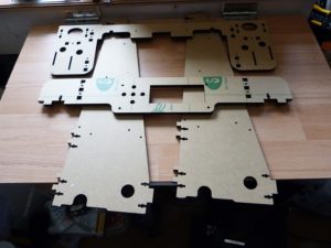 Anet A8 3d printer acrylic frame