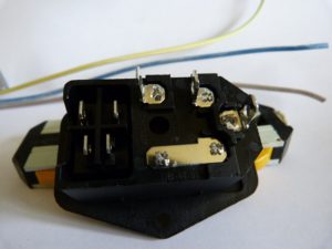 anet a8 power supply rear mains connector