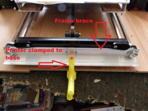 5 mods for the anet a8: frame brace