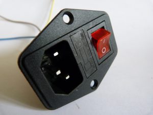 anet a8 power supply mains fused connector