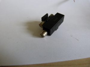fuse holder with spare fuse