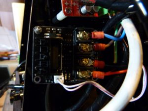 anet a8 upgrades : mosfet fitted