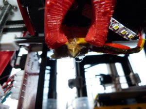 anet a8 mods - covered nozzle