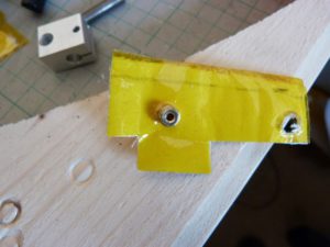 nozzle through hole