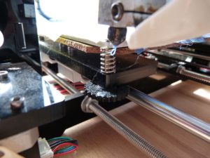clean the filament off