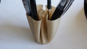3d printed cloth vase