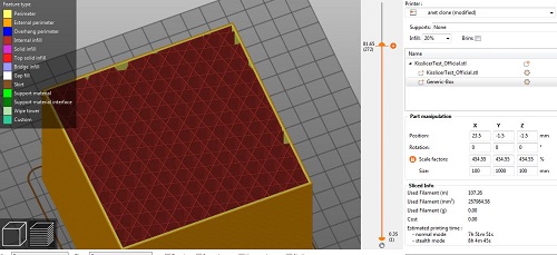 100mm box